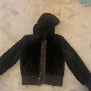 Juicy couture faux fur winter coat